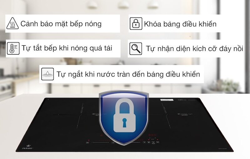 Bếp từ Pramie PRTH -2022 thiết kế sang trọng,tính năng tiên tiến và an toàn