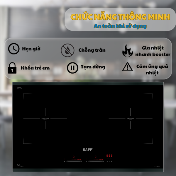 Bếp từ Kaff KF-VS9885II