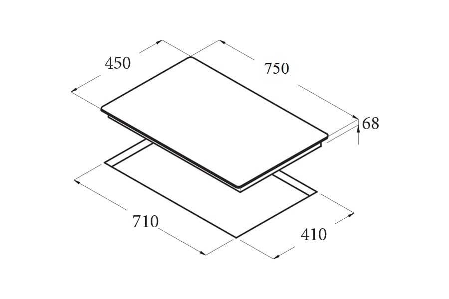Bếp từ Cata IB 772 BK
