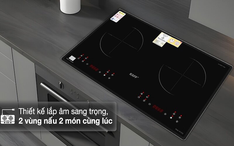 Bếp từ Kaff KF-073II thiết kế sang trọng và tính năng nấu nướng hiện đại