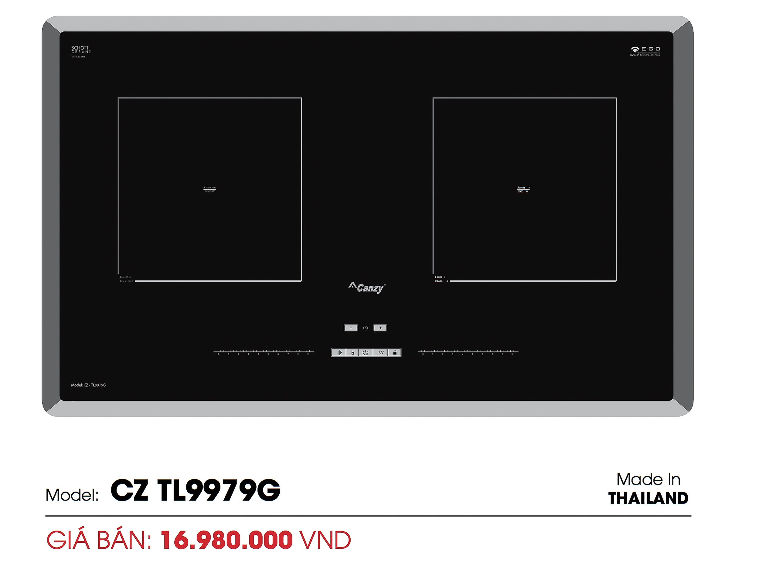 Bếp từ Canzy CZ TL9979G