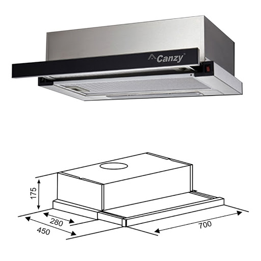Máy hút mùi Canzy có những ưu điểm vượt trội gì?