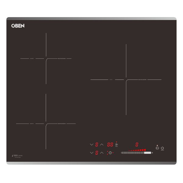 Bếp điện từ 3 vùng từ Oben OB31101