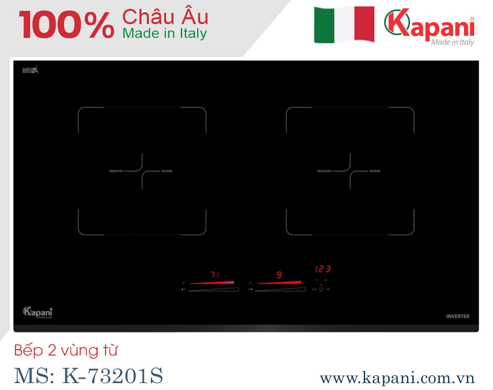 Bếp từ đôi Kapani K-73201S