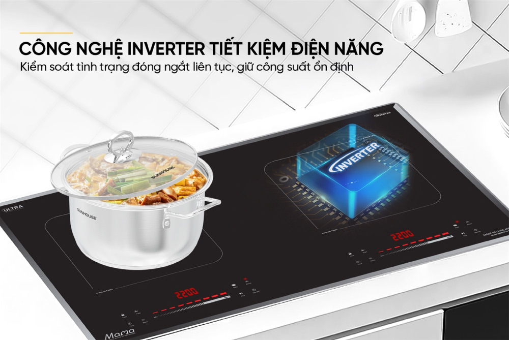 Bếp Đôi Điện Từ Sunhouse MaMa MMB82152-TMC có nên mua không?