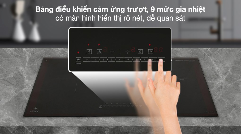 Bếp từ Pramie có ưu điểm gì so với các dòng sản phẩm khác?