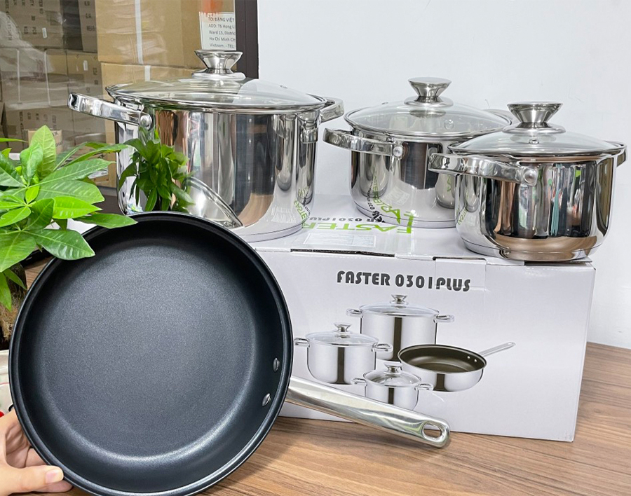 Bộ Nồi Faster 4 Món