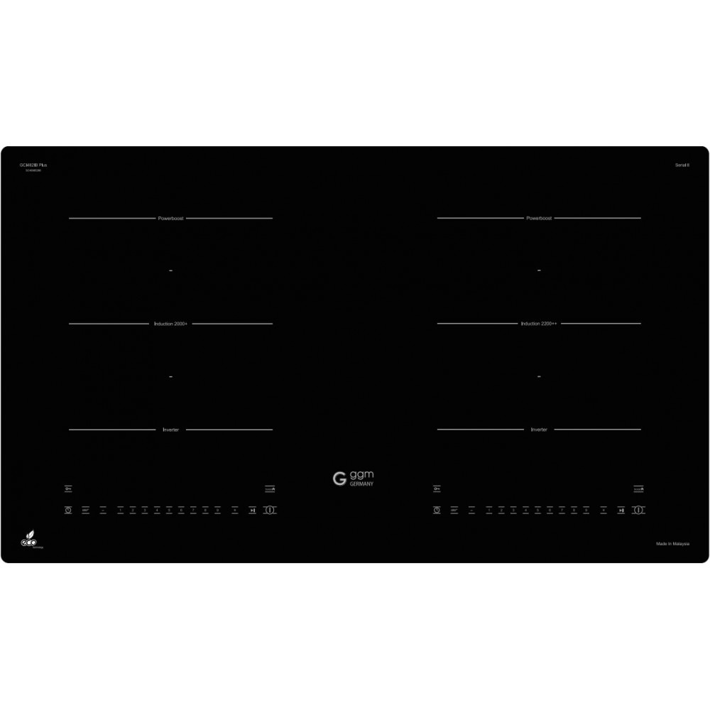 Bếp từ đôi GGM GCI48-2IB Plus